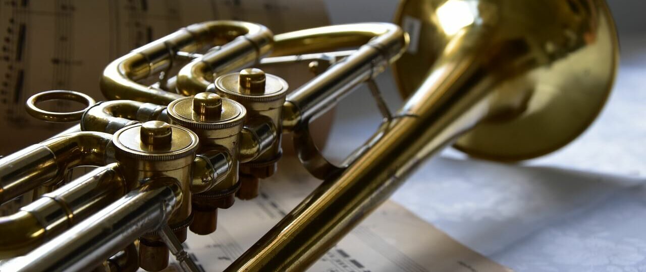 Musikinstrument-Trompete
