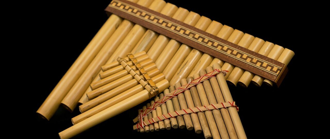 Musikinstrument-Panflöte